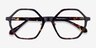 Aldridge Tortoise AcetateEyeglass Frames from EyeBuyDirect, Closed View