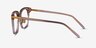 Hadley Champagne Gold AcétateMontures de lunettes de vue d'EyeBuyDirect, Vue de Côté