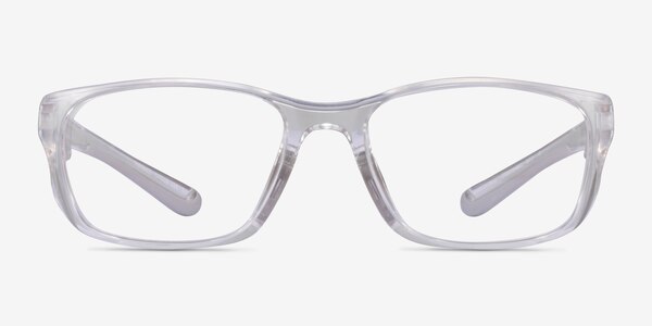 Furnace Clear Gray Plastic Eyeglass Frames