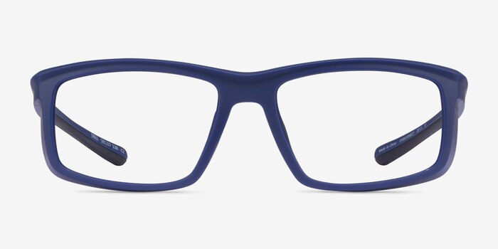 Drill Navy Black Plastic Eyeglass Frames from EyeBuyDirect