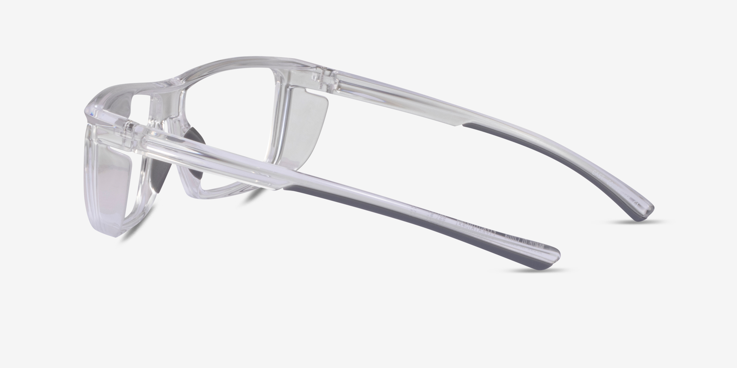 Cast Rectangle Clear Gray Full Rim Eyeglasses | Eyebuydirect Canada