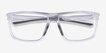 Cast Clear Gray PlasticEyeglass Frames from EyeBuyDirect, Closed View