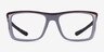 Ignite Dark Red Gray PlasticEyeglass Frames from EyeBuyDirect, Front View