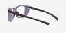 Ignite Dark Red Gray PlasticEyeglass Frames from EyeBuyDirect, Side View