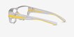 Weld Clear Yellow PlasticEyeglass Frames from EyeBuyDirect, Side View