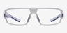 Dust Clear Navy PlasticEyeglass Frames from EyeBuyDirect, Front View