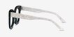 Astra Dark Green White AcetateEyeglass Frames from EyeBuyDirect, Side View