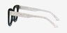 Astra Dark Green White AcetateEyeglass Frames from EyeBuyDirect, Side View