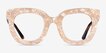 Astra Champagne Tortoise AcetateEyeglass Frames from EyeBuyDirect, Front View
