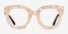 Astra Champagne Tortoise AcetateEyeglass Frames from EyeBuyDirect, Front View