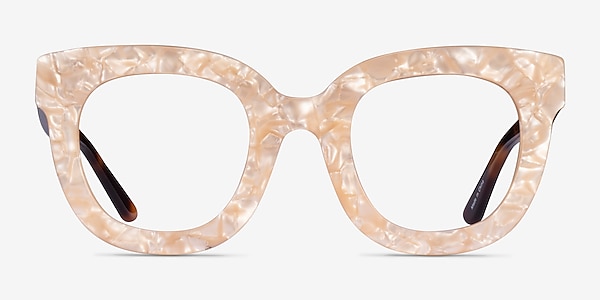 Astra Champagne Tortoise Acétate Montures de lunettes de vue