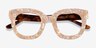 Astra Champagne Tortoise AcetateEyeglass Frames from EyeBuyDirect, Closed View