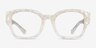 Proxima White AcetateEyeglass Frames from EyeBuyDirect, Front View