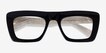 Planetary Dark Green White AcetateEyeglass Frames from EyeBuyDirect, Closed View