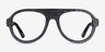 Revel Shiny Gray AcetateEyeglass Frames from EyeBuyDirect, Front View