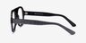 Revel Shiny Gray AcetateEyeglass Frames from EyeBuyDirect, Side View