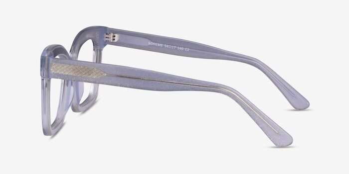 Boheme Shiny Gray Acetate Eyeglass Frames from EyeBuyDirect