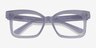 Boheme Shiny Gray AcetateEyeglass Frames from EyeBuyDirect, Closed View