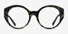 Dara Floral AcetateEyeglass Frames from EyeBuyDirect, Front View