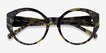 Dara Floral AcetateEyeglass Frames from EyeBuyDirect, Closed View