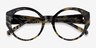 Dara Floral AcetateEyeglass Frames from EyeBuyDirect, Closed View