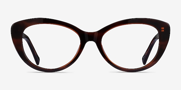 Rhea Tortoise Acetate Eyeglass Frames