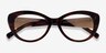 Rhea Tortoise AcetateEyeglass Frames from EyeBuyDirect, Closed View
