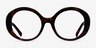 Leda Tortoise AcetateEyeglass Frames from EyeBuyDirect, Front View