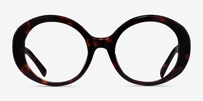 Leda Tortoise Acetate Eyeglass Frames from EyeBuyDirect
