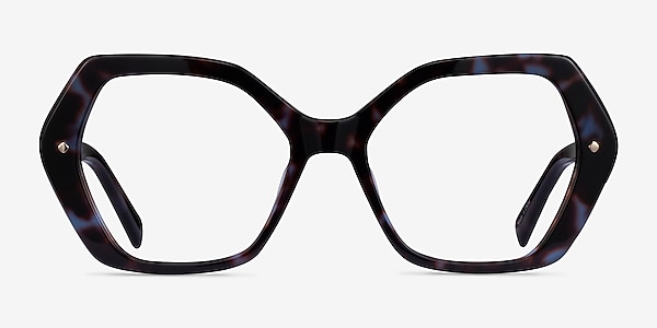 Adira Blue Tortoise Acetate Eyeglass Frames