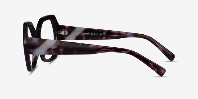 Adira Blue Tortoise AcetateEyeglass Frames from EyeBuyDirect, Side View