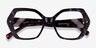 Adira Blue Tortoise AcetateEyeglass Frames from EyeBuyDirect, Closed View