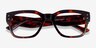 Hearth Tortoise PlasticEyeglass Frames from EyeBuyDirect, Closed View