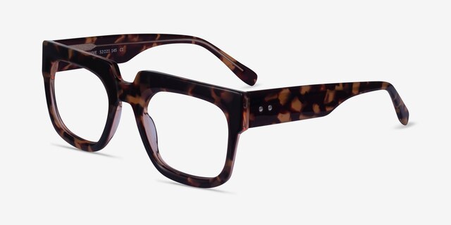 Maeve Tortoise AcetateEyeglass Frames from EyeBuyDirect, Angle View
