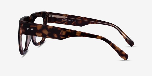 Maeve Tortoise AcetateEyeglass Frames from EyeBuyDirect, Side View