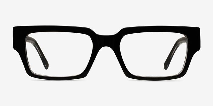 Rand Black Acetate Eyeglass Frames from EyeBuyDirect