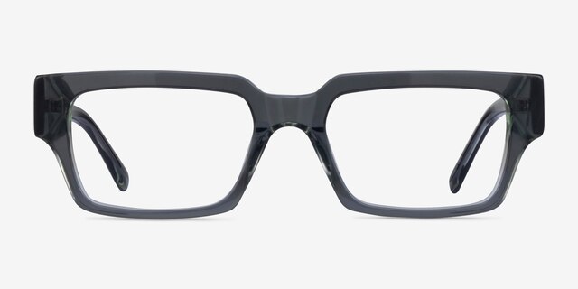Rand Clear Gray AcetateEyeglass Frames from EyeBuyDirect, Front View