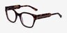 Demeter Écailles AcétateMontures de lunettes de vue d'EyeBuyDirect, Vue d'Angle
