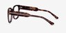 Demeter Écailles AcétateMontures de lunettes de vue d'EyeBuyDirect, Vue de Côté