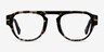 Ceres Tortoise AcetateEyeglass Frames from EyeBuyDirect, Front View