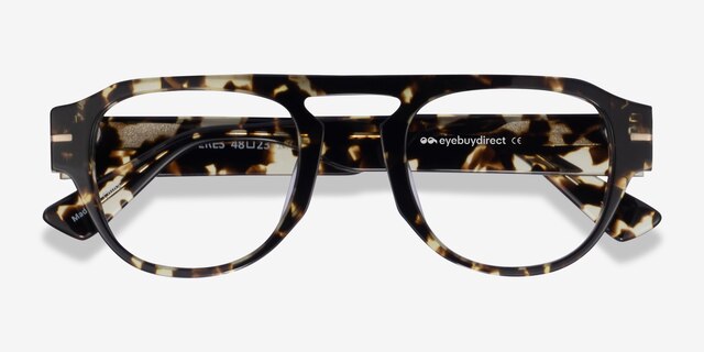 Ceres Tortoise AcetateEyeglass Frames from EyeBuyDirect, Closed View