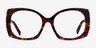 Prawl Écailles AcétateMontures de lunettes de vue d'EyeBuyDirect, Vue de Face