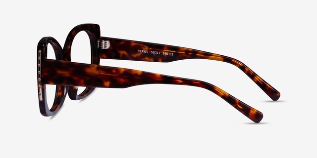 Prawl Écailles AcétateMontures de lunettes de vue d'EyeBuyDirect, Vue de Côté