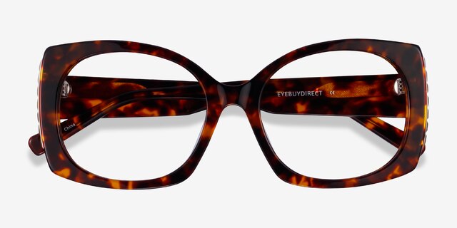 Prawl Écailles AcétateMontures de lunettes de vue d'EyeBuyDirect, Vue Rapprochée