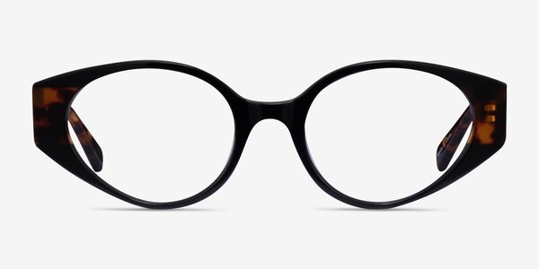Vesta Black Tortoise Acetate Eyeglass Frames