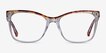 Rima Tortoise Clear AcetateEyeglass Frames from EyeBuyDirect, Front View
