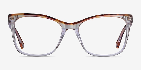 Rima Tortoise Clear Acetate Eyeglass Frames