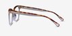 Rima Tortoise Clear AcetateEyeglass Frames from EyeBuyDirect, Side View