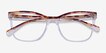 Rima Tortoise Clear AcetateEyeglass Frames from EyeBuyDirect, Closed View