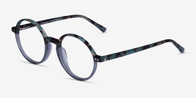 Knower Floral AcetateEyeglass Frames from EyeBuyDirect, Angle View